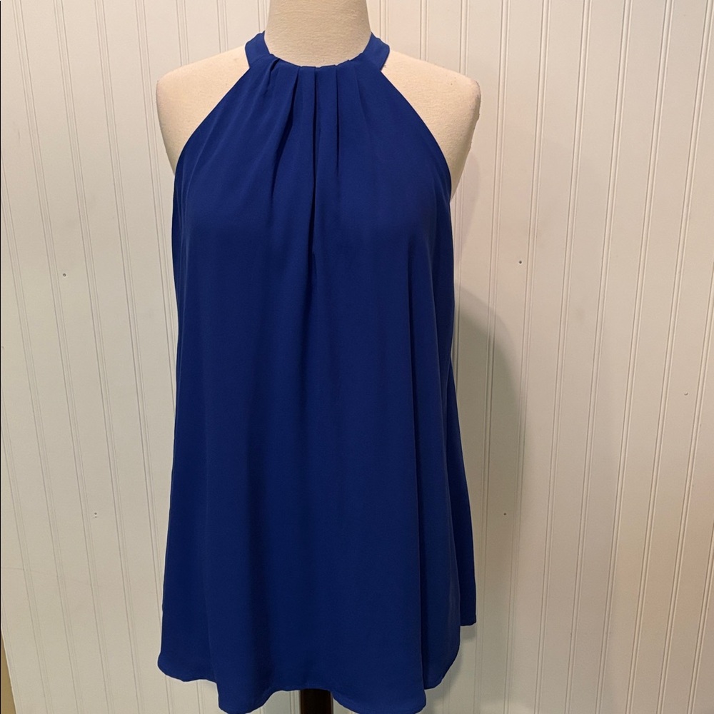 NWT One Clothing Vibrant Blue Halter Dress Size S